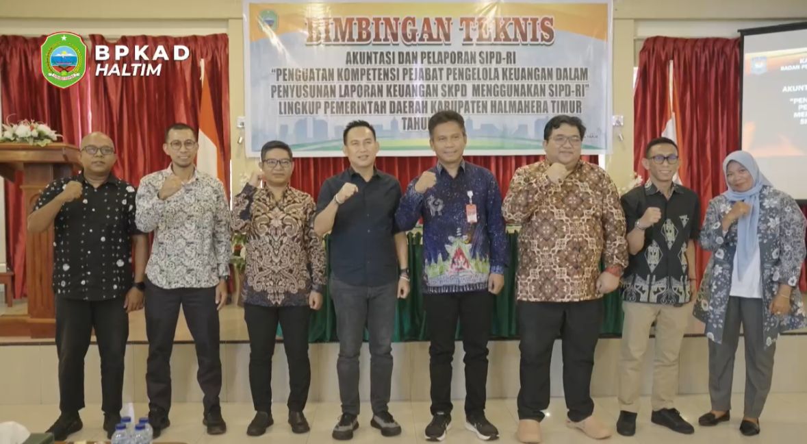 BPKAD Kabupaten Halmahera Timur Tingkatkan Sinergi Melalui Koordinasi Akuntansi dengan Kanwil Perbendaharaan Maluku Utara